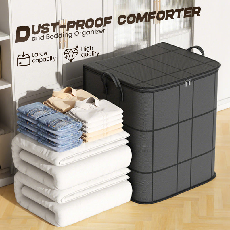 🧺 50 % RABATT! 🛏️ Staubschutzhüllen für Bettdecken und Bettwäsche – großes Fassungsvermögen, strapazierfähiges Vliesmaterial und faltbar – ideal für die saisonale Aufbewahrung 🌿