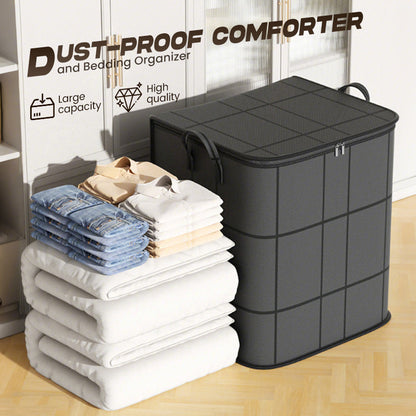 🧺 50 % RABATT! 🛏️ Staubschutzhüllen für Bettdecken und Bettwäsche – großes Fassungsvermögen, strapazierfähiges Vliesmaterial und faltbar – ideal für die saisonale Aufbewahrung 🌿