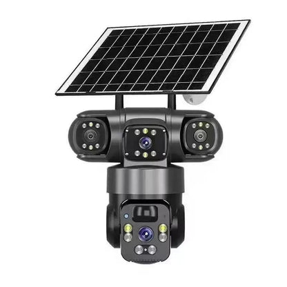 🥳HEISSER SALE 2026🥳💞50.000+ VERKAUFT!👵❤️  Solarbetriebene Mehrwinkel-Überwachungskamera