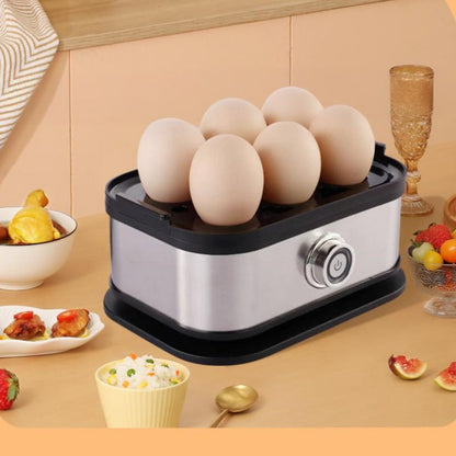 🥚 🍳 Multifunktionaler Eierdampfer mit transparentem Deckel – Kochen, Pochieren oder Omelett, automatische Abschaltung und kompaktes Design ✨