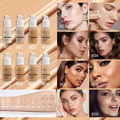 🌹Kaufen Sie 2 und erhalten Sie 1 gratis – 🔥Soft Matte Liquid Foundation