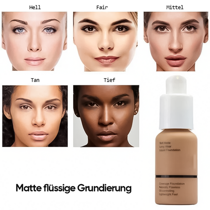 🌹Kaufen Sie 2 und erhalten Sie 1 gratis – 🔥Soft Matte Liquid Foundation
