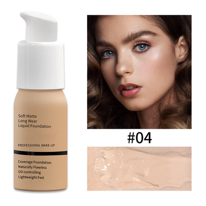 🌹Kaufen Sie 2 und erhalten Sie 1 gratis – 🔥Soft Matte Liquid Foundation