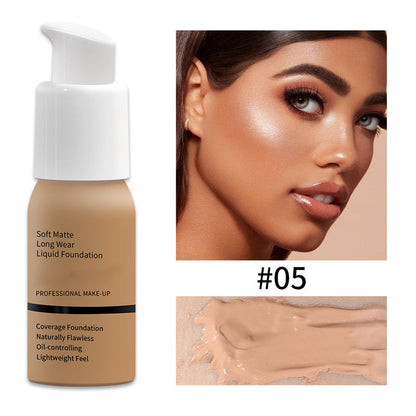 🌹Kaufen Sie 2 und erhalten Sie 1 gratis – 🔥Soft Matte Liquid Foundation