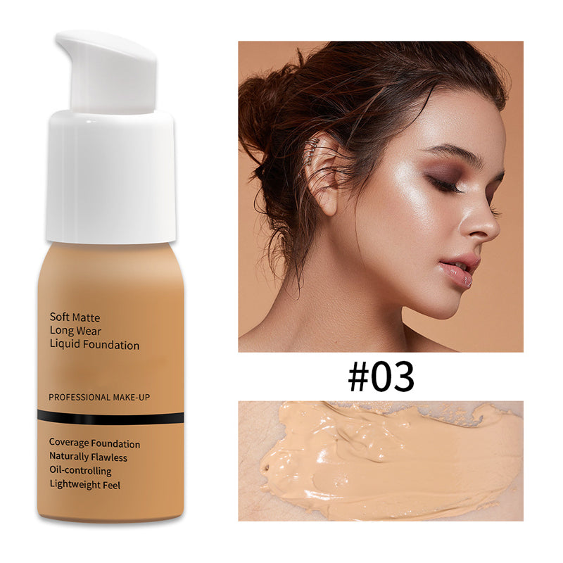🌹Kaufen Sie 2 und erhalten Sie 1 gratis – 🔥Soft Matte Liquid Foundation