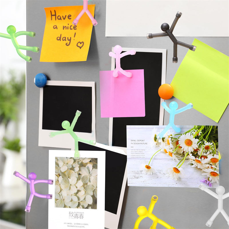 ✨ Magnetische Puppen – Flexible Stressabbau-Magnete, perfekt für Zuhause und Büro! ✨