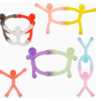 ✨ Magnetische Puppen – Flexible Stressabbau-Magnete, perfekt für Zuhause und Büro! ✨