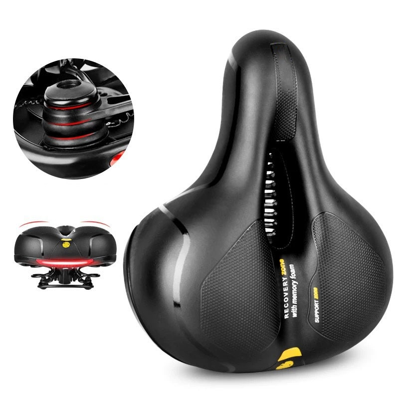 Ergonomischer, atmungsaktiver Fahrradsattel mit Memory-Schaum