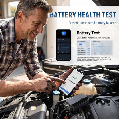 💎 40% RABATT! 💎 All-System-Fahrzeugdiagnosetool mit Live-Daten – Komplette Systemprüfung, Echtzeitüberwachung & Batterietest
