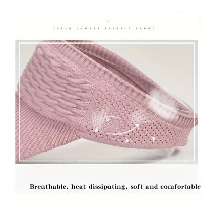 🧢☀️ Blitzangebot: 50 % Rabatt! Atmungsaktive Damen-Mesh-Kappe mit Schirm – Breiter 10-cm-Schirm, UV-Schutz, 6 Farben, Leichtgewicht (80 g), Tennis, Strand, Sport ✨