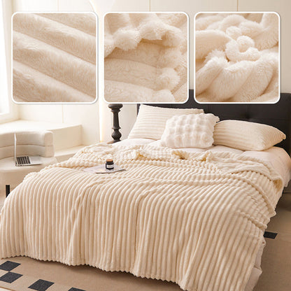 🛋️ 50% RABATT! 🛏️Dicke Plüschdecke mit Kaninchenmotiv und Milchvelours-Bezug🫧Kuscheln Sie sich in ultimativen Komfort🫧