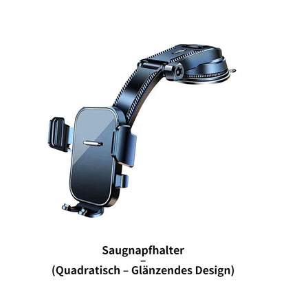 Multifunktionaler Handyhalter fürs Auto mit Saugnapf