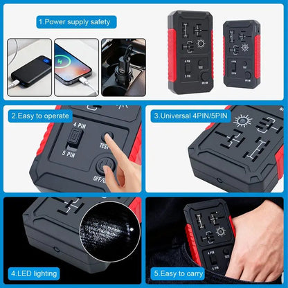 🔥Solange der Vorrat reicht 50 % Rabatt!🎉USB-C Kfz-Relaisprüfer für 4/5-polige Relais