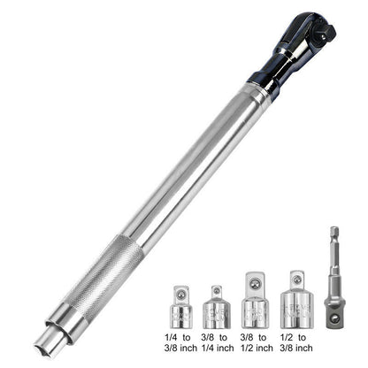 🔧 50% OFF NOW! ⚙️ Dual-Function Extension Bar Ratchet Wrench – 2-in-1 design & 72 teeth – Reversible, extends reach – perfect for auto repair or tight spaces 🚗