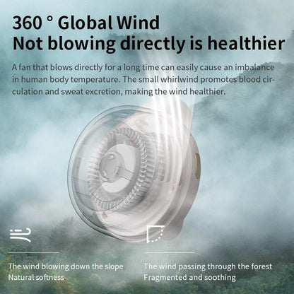 🌀 50% RABATT! ❄️ 360° drehbarer tragbarer Mini-Clip-Ventilator – Starker Luftstrom, wiederaufladbar & perfekt für Kinderwagen, Schreibtisch oder Reisen – leise & freihändig 💨