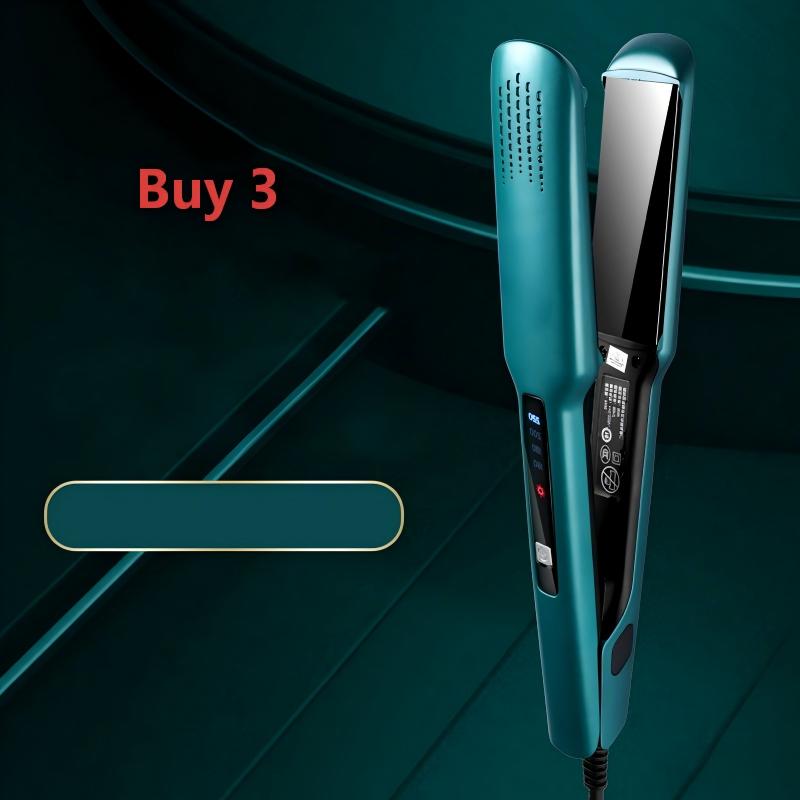 2-in-1 Haarglätter und Lockenstab mit negativer Ionen-Technologie