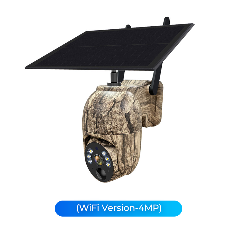 SOLAR-PTZ-KAMERA – 360° Panorama, 4 MP, IP66 Wetterfest & Bewegungsalarm ✨
