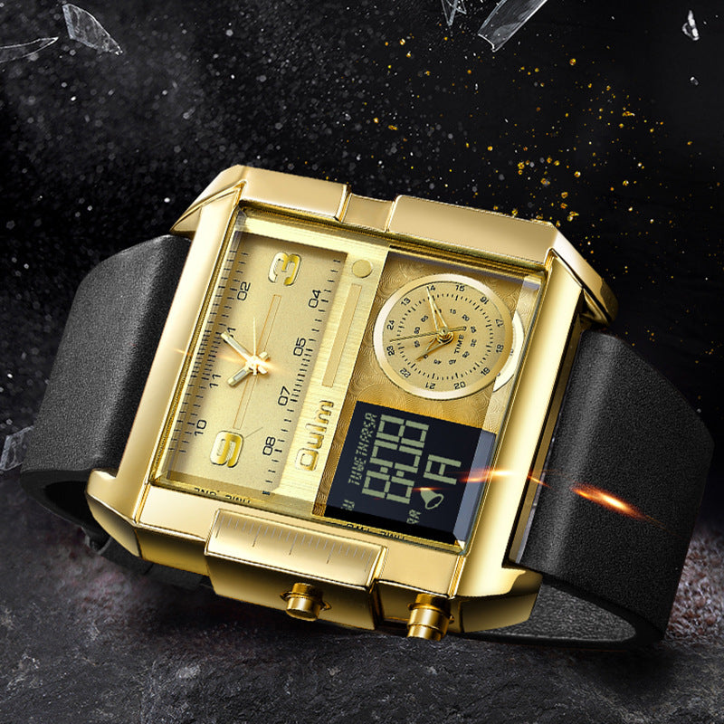 ⌚ 50% Rabatt! ✨Multifunktionale, wasserdichte High-End-Uhr mit großem Zifferblatt