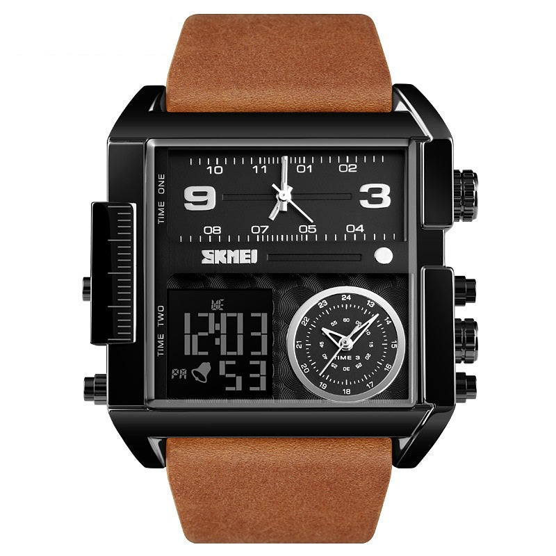⌚ 50% Rabatt! ✨Multifunktionale, wasserdichte High-End-Uhr mit großem Zifferblatt