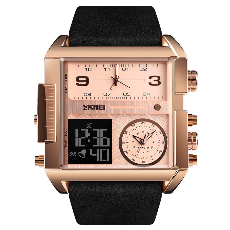 ⌚ 50% Rabatt! ✨Multifunktionale, wasserdichte High-End-Uhr mit großem Zifferblatt