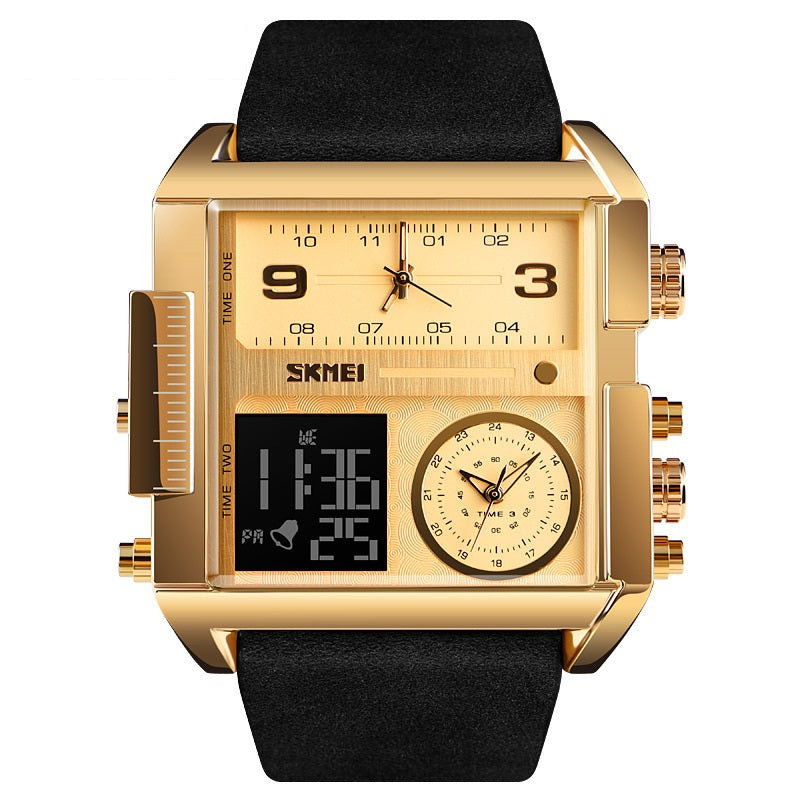 ⌚ 50% Rabatt! ✨Multifunktionale, wasserdichte High-End-Uhr mit großem Zifferblatt