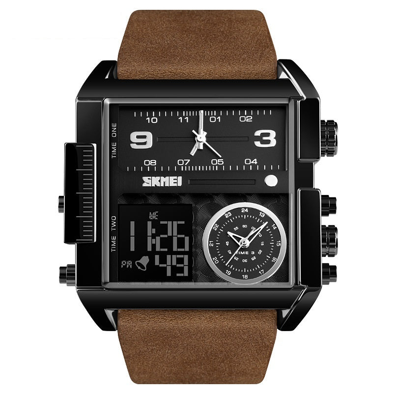 ⌚ 50% Rabatt! ✨Multifunktionale, wasserdichte High-End-Uhr mit großem Zifferblatt