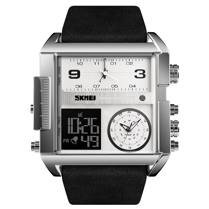 ⌚ 50% Rabatt! ✨Multifunktionale, wasserdichte High-End-Uhr mit großem Zifferblatt