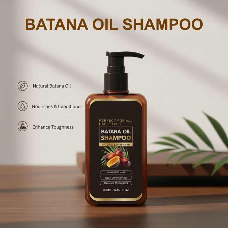 💇♀️ 50 % RABATT – BLITZANGEBOT! ⚡ Batana Oil Nourishing and Smoothing Shampoo – Enthält natürliches Batanaöl, das speziell für Haarwachstum und Feuchtigkeitsversorgung entwickelt wurde und intensive Pflege und Nährstoffe bietet. 🧴