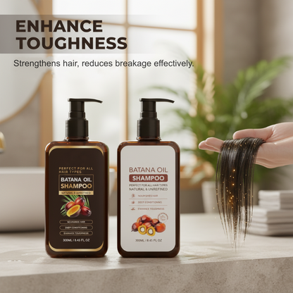 💇♀️ 50 % RABATT – BLITZANGEBOT! ⚡ Batana Oil Nourishing and Smoothing Shampoo – Enthält natürliches Batanaöl, das speziell für Haarwachstum und Feuchtigkeitsversorgung entwickelt wurde und intensive Pflege und Nährstoffe bietet. 🧴