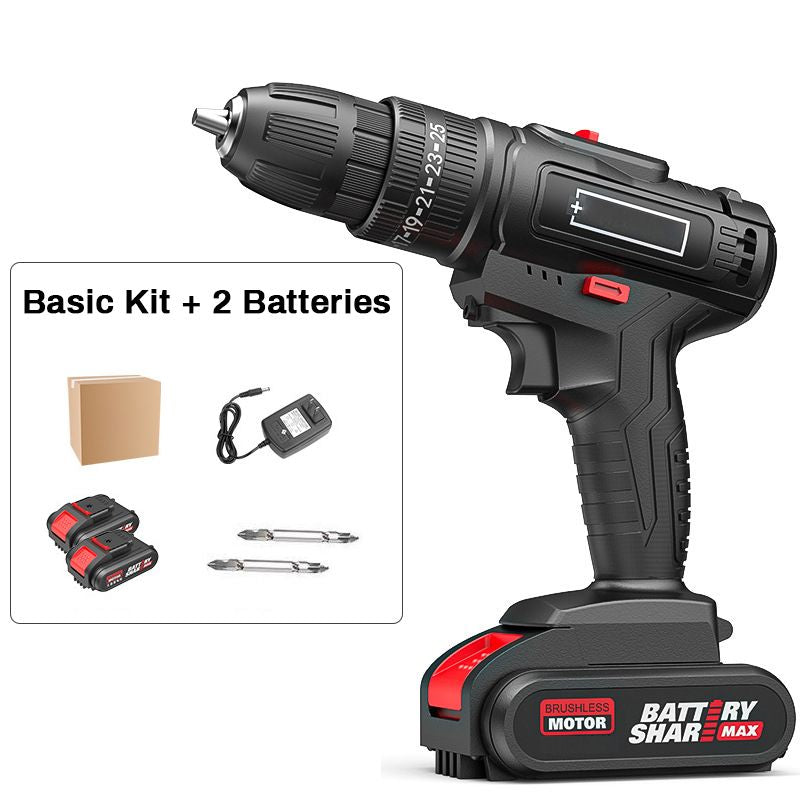 Praktisches Geschenk! Mehrzweck-Elektrobohrer & Schraubendreher-Set