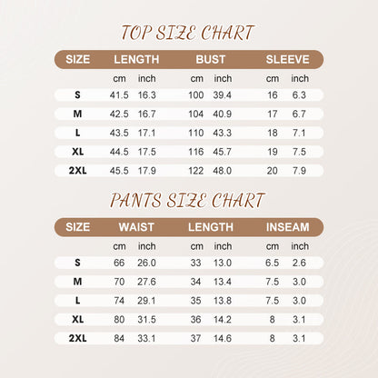 Damen-Loungewear-Set mit Streifen und kurzen Ärmeln