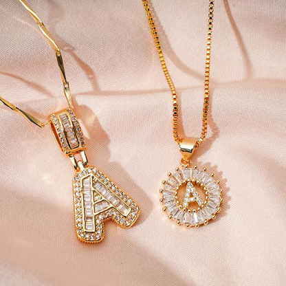 💎 JETZT 50 % RABATT! ✨ Goldene Buchstaben-Anhänger-Halskette – Personalisiertes Design, Anlaufschutz & perfektes Geschenk für jeden Anlass 🎁