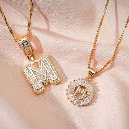 💎 JETZT 50 % RABATT! ✨ Goldene Buchstaben-Anhänger-Halskette – Personalisiertes Design, Anlaufschutz & perfektes Geschenk für jeden Anlass 🎁