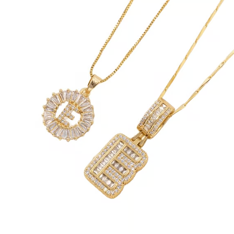 💎 JETZT 50 % RABATT! ✨ Goldene Buchstaben-Anhänger-Halskette – Personalisiertes Design, Anlaufschutz & perfektes Geschenk für jeden Anlass 🎁