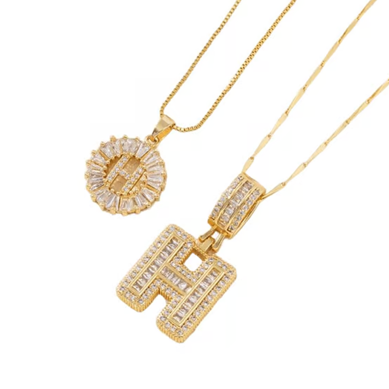 💎 JETZT 50 % RABATT! ✨ Goldene Buchstaben-Anhänger-Halskette – Personalisiertes Design, Anlaufschutz & perfektes Geschenk für jeden Anlass 🎁
