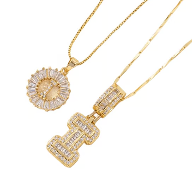 💎 JETZT 50 % RABATT! ✨ Goldene Buchstaben-Anhänger-Halskette – Personalisiertes Design, Anlaufschutz & perfektes Geschenk für jeden Anlass 🎁