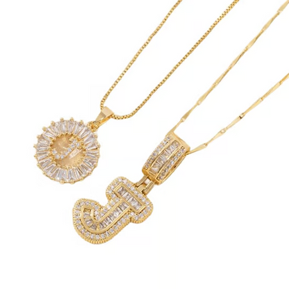 💎 JETZT 50 % RABATT! ✨ Goldene Buchstaben-Anhänger-Halskette – Personalisiertes Design, Anlaufschutz & perfektes Geschenk für jeden Anlass 🎁