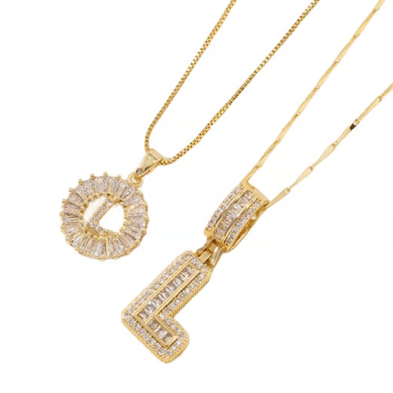 💎 JETZT 50 % RABATT! ✨ Goldene Buchstaben-Anhänger-Halskette – Personalisiertes Design, Anlaufschutz & perfektes Geschenk für jeden Anlass 🎁