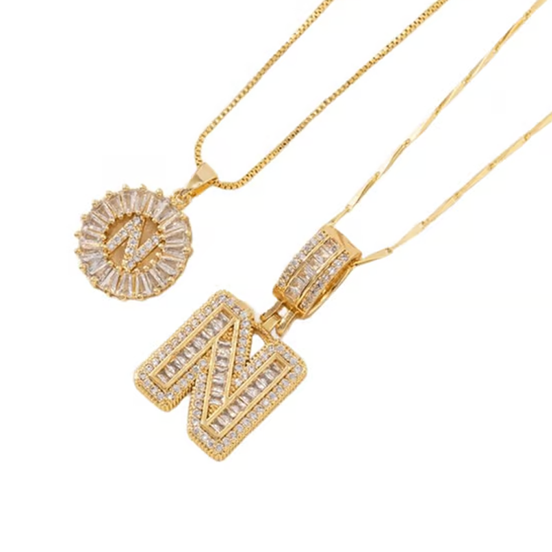 💎 JETZT 50 % RABATT! ✨ Goldene Buchstaben-Anhänger-Halskette – Personalisiertes Design, Anlaufschutz & perfektes Geschenk für jeden Anlass 🎁
