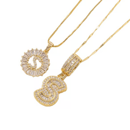 💎 JETZT 50 % RABATT! ✨ Goldene Buchstaben-Anhänger-Halskette – Personalisiertes Design, Anlaufschutz & perfektes Geschenk für jeden Anlass 🎁