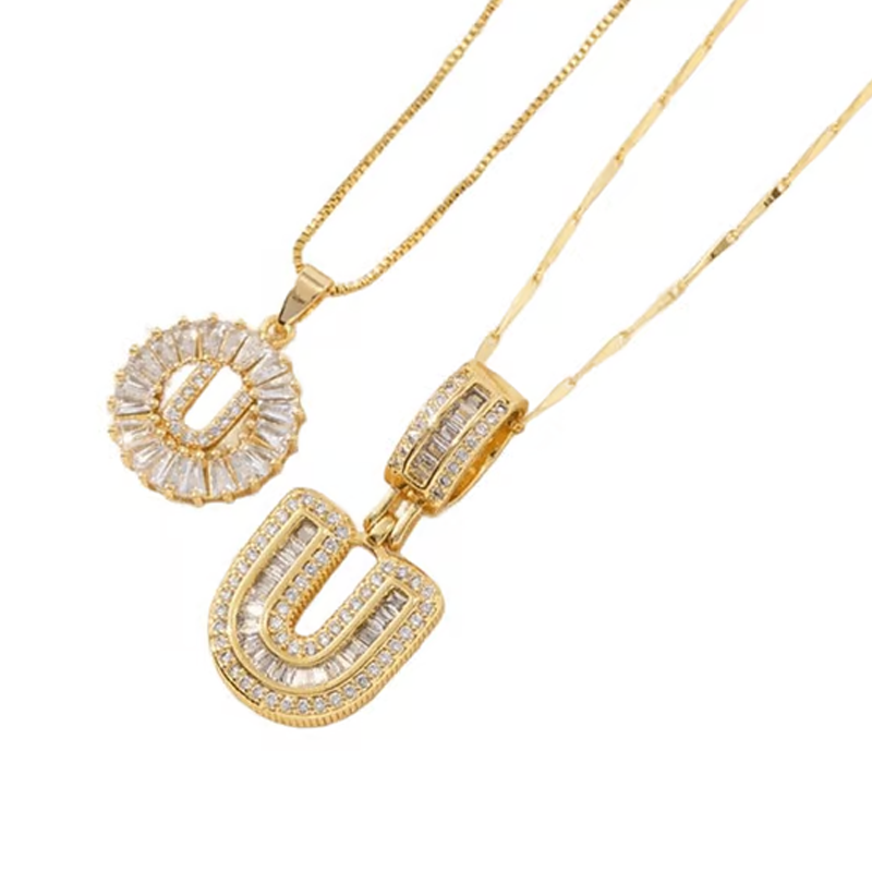 💎 JETZT 50 % RABATT! ✨ Goldene Buchstaben-Anhänger-Halskette – Personalisiertes Design, Anlaufschutz & perfektes Geschenk für jeden Anlass 🎁