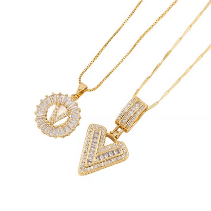💎 JETZT 50 % RABATT! ✨ Goldene Buchstaben-Anhänger-Halskette – Personalisiertes Design, Anlaufschutz & perfektes Geschenk für jeden Anlass 🎁