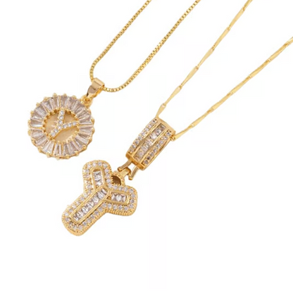 💎 JETZT 50 % RABATT! ✨ Goldene Buchstaben-Anhänger-Halskette – Personalisiertes Design, Anlaufschutz & perfektes Geschenk für jeden Anlass 🎁