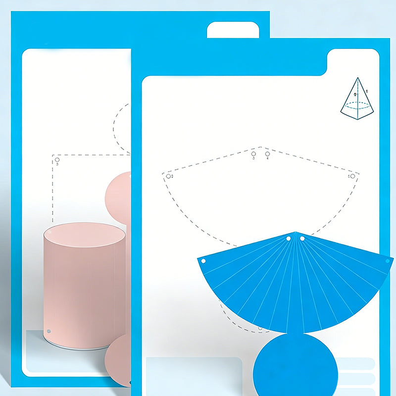 Interaktives 3D-Pop-Up-Geometriebuch für Kinder