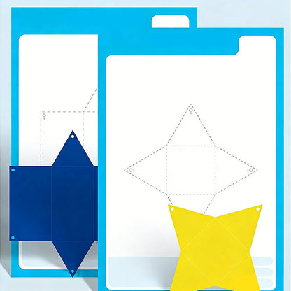 Interaktives 3D-Pop-Up-Geometriebuch für Kinder