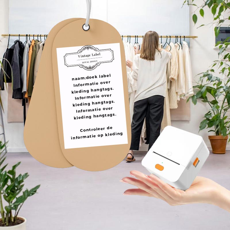 Multifunktionaler Mini-Tragbarer Drucker für verschiedene Etiketten/Namen/Notizen