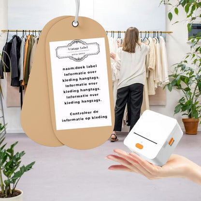 Multifunktionaler Mini-Tragbarer Drucker für verschiedene Etiketten/Namen/Notizen