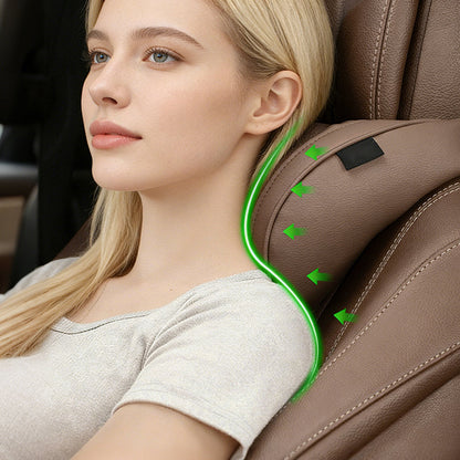🍃Heißer Verkauf🔥Ergonomisches Kopfstützen- und Lendenwirbelstützen-Set für Autositze