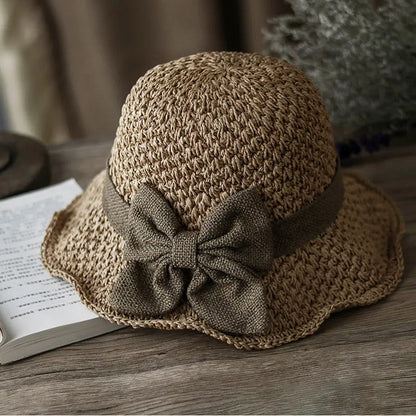 🎁 Das perfekte Frühlingsgeschenk! Strohhut mit Stoffschleife – leicht, luftig, bezaubernd 💐👒