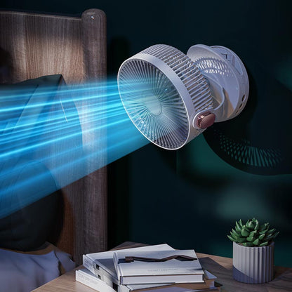 Tragbarer, leiser Ventilator mit Kühl- und Nachtlichtfunktion